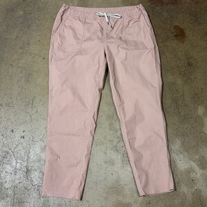Vuori Cotton Ripstop Coconut Pink Women’s XL Casual Pants VW450